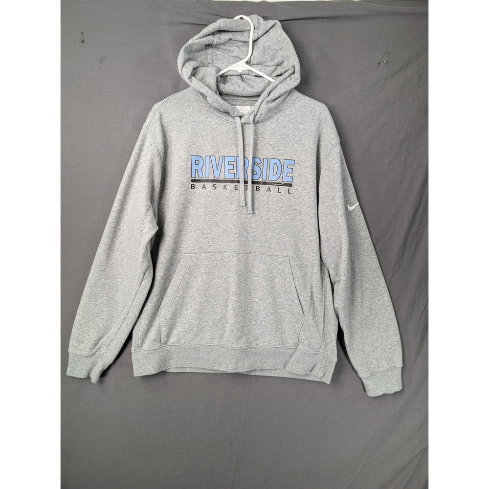 Nike Riverside‎ Basketball Gray Pullover Hoodie DR1499-063 Mens Large